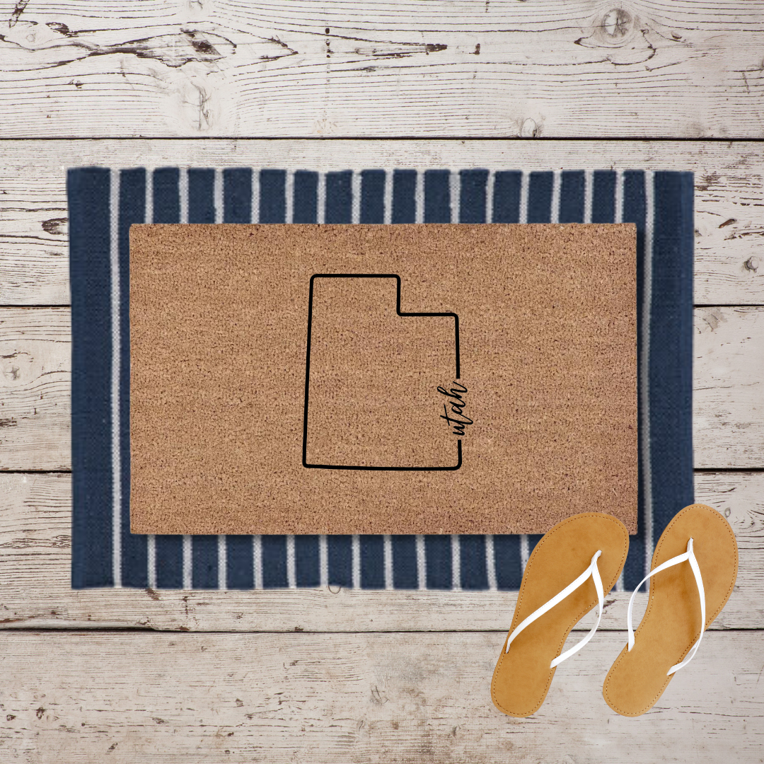 Utah State | Custom Doormat