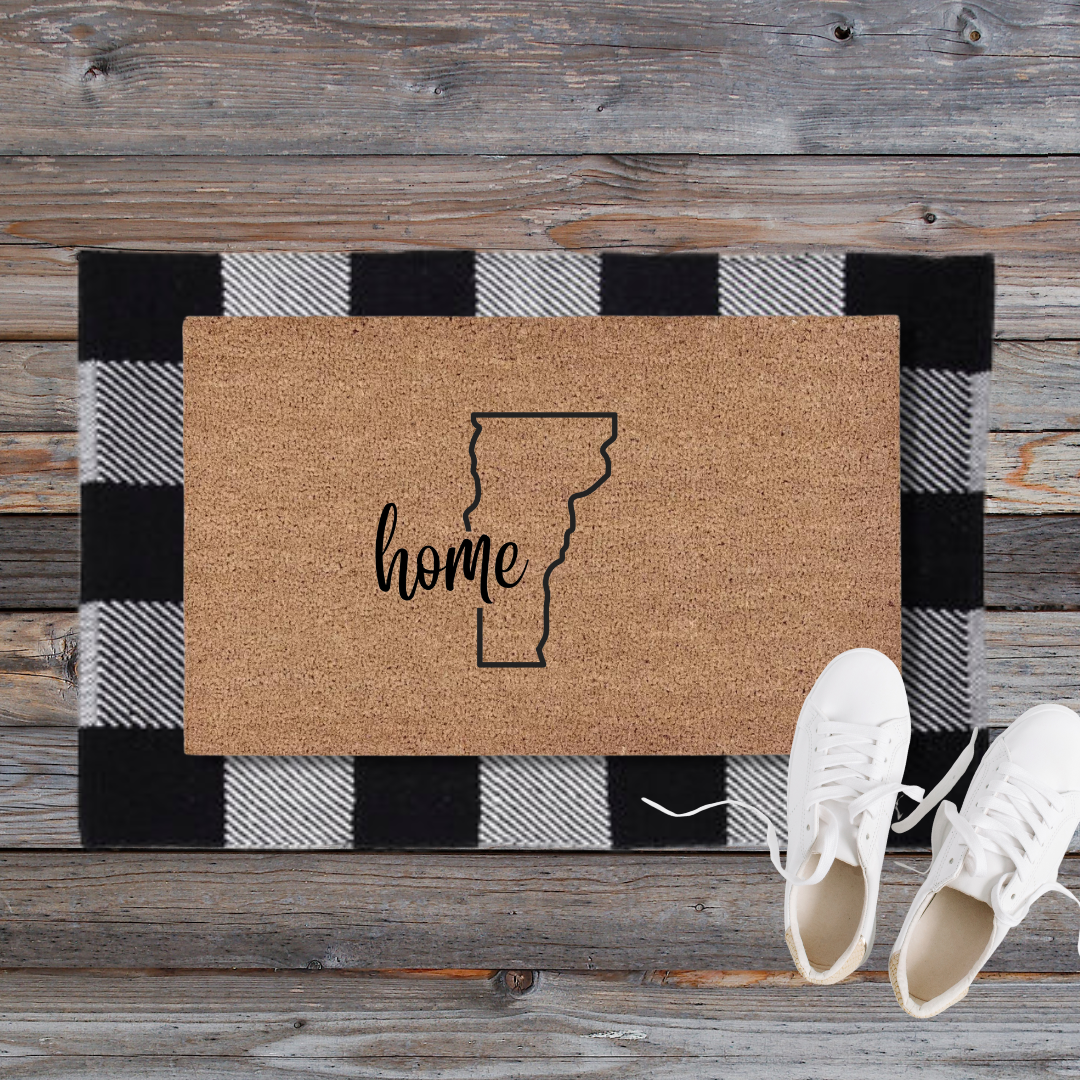 Vermont State | Custom Doormat
