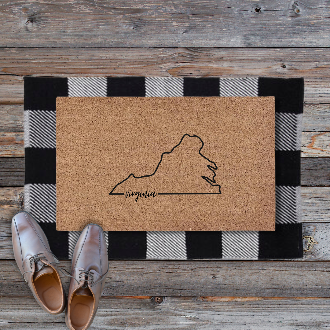 Virginia State | Custom Doormat