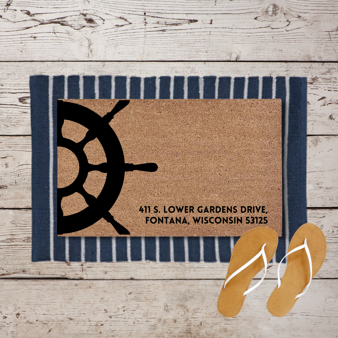 The Helm | Custom Doormat
