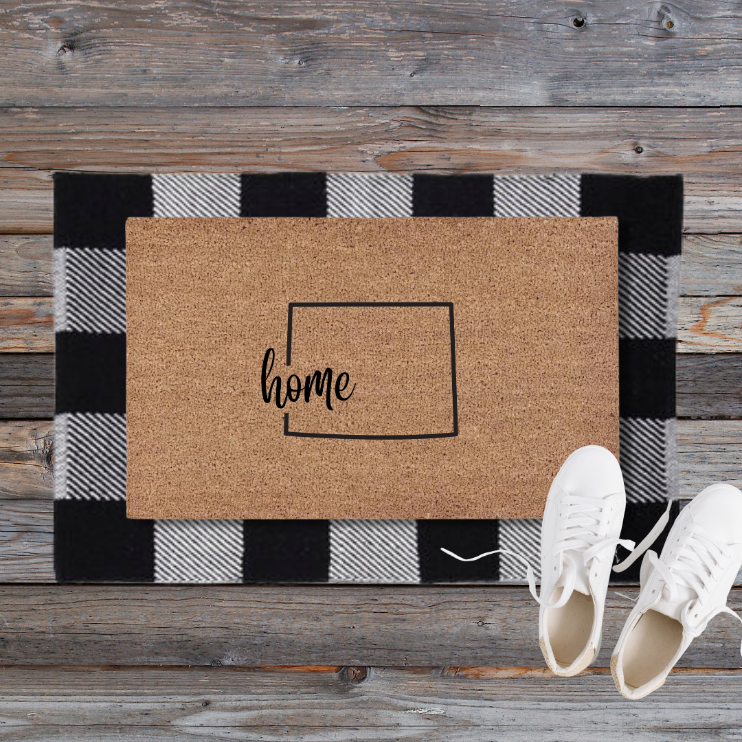 Wyoming State | Custom Doormat