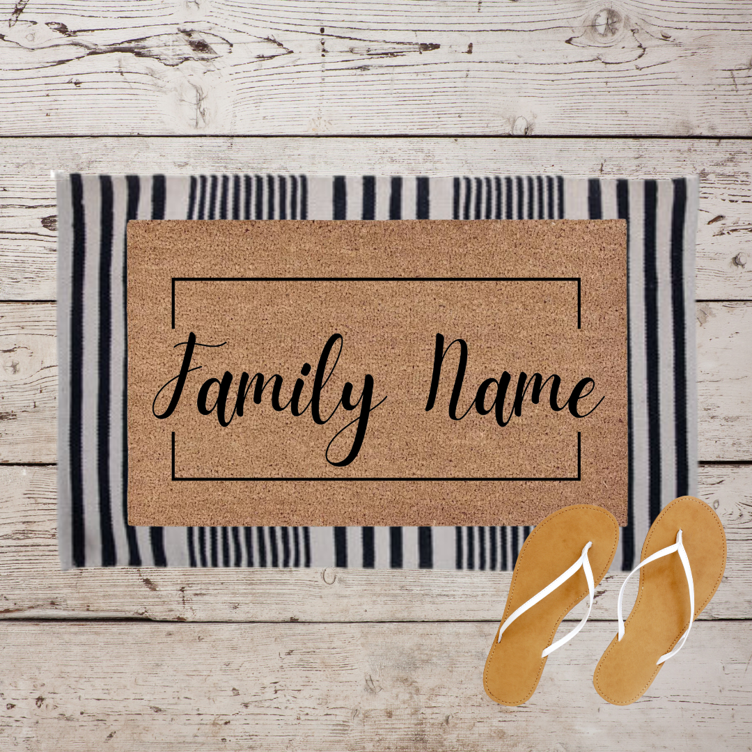 Engagement + Wedding Doormats