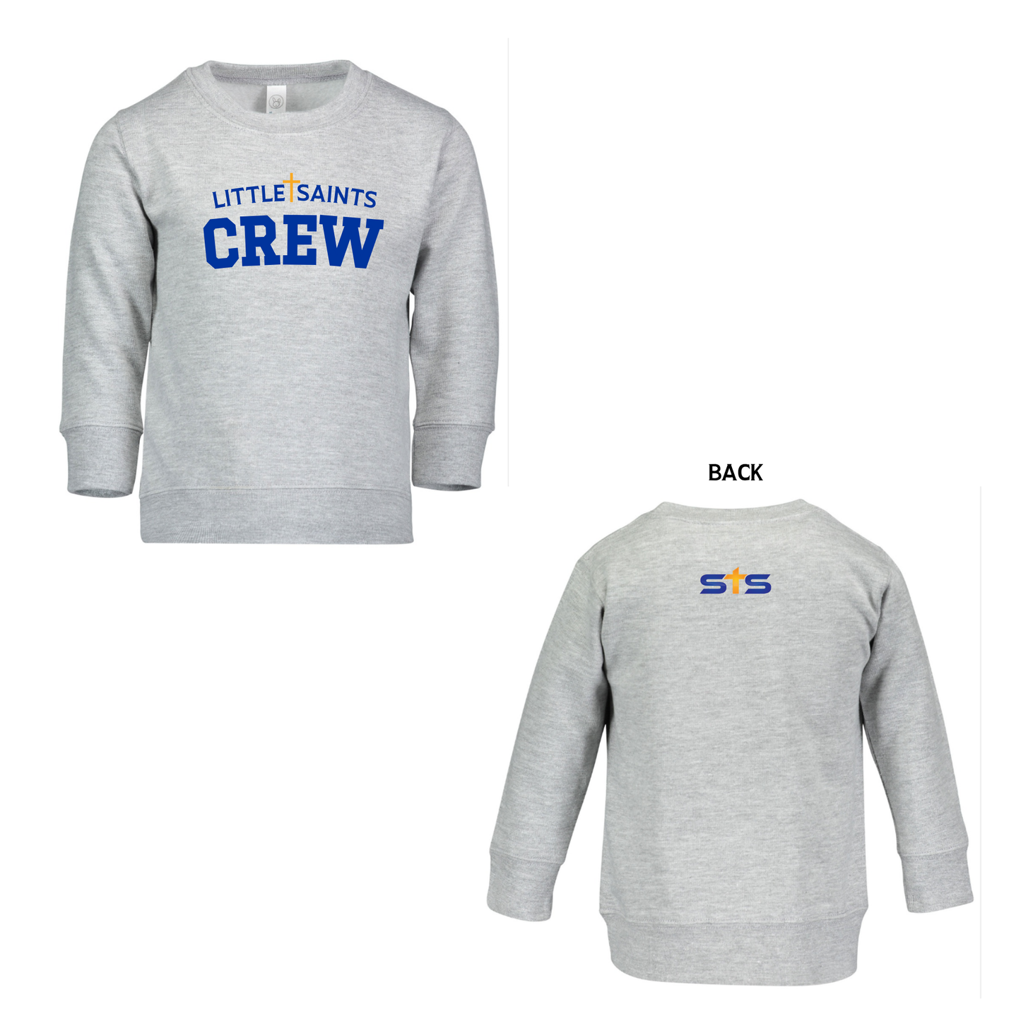 NEW! Little Saints Crew | Toddler Crewneck Sweatshirt