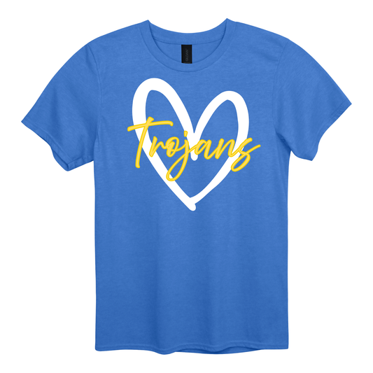Trojan Love | Short Sleeve Youth Tee