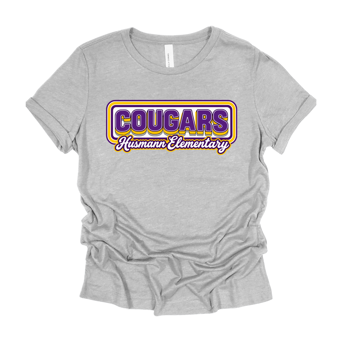 Retro Cougars | Short Sleeve Tee