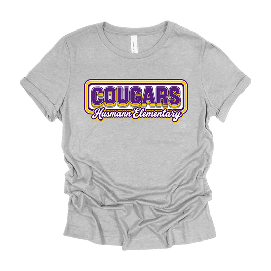 Retro Cougars | Short Sleeve Tee