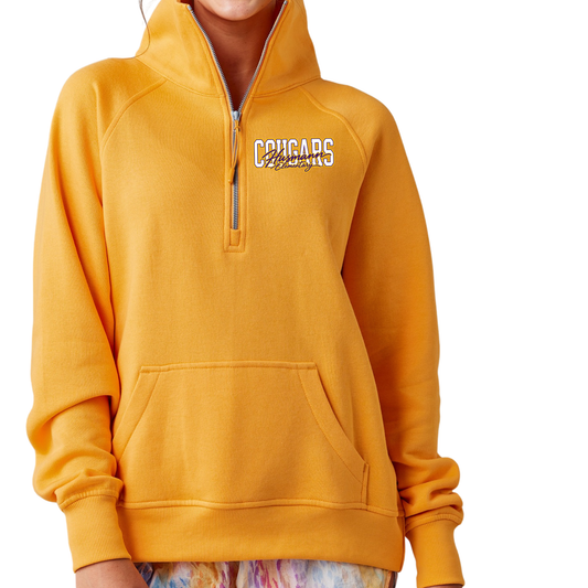 Cougars | Womens Quarter Zip Fleece