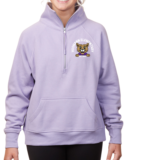 Husmann Elementary, Est. 1949 | Womens Quarter Zip Fleece