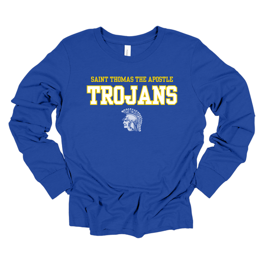 St. Thomas the Apostle Trojans | Long Sleeve Adult Tee
