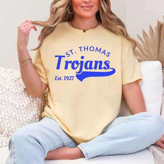 Vintage Trojans | Short Sleeve Adult Tee