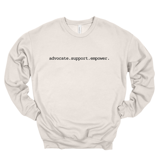 Advocate | Adult Crewneck
