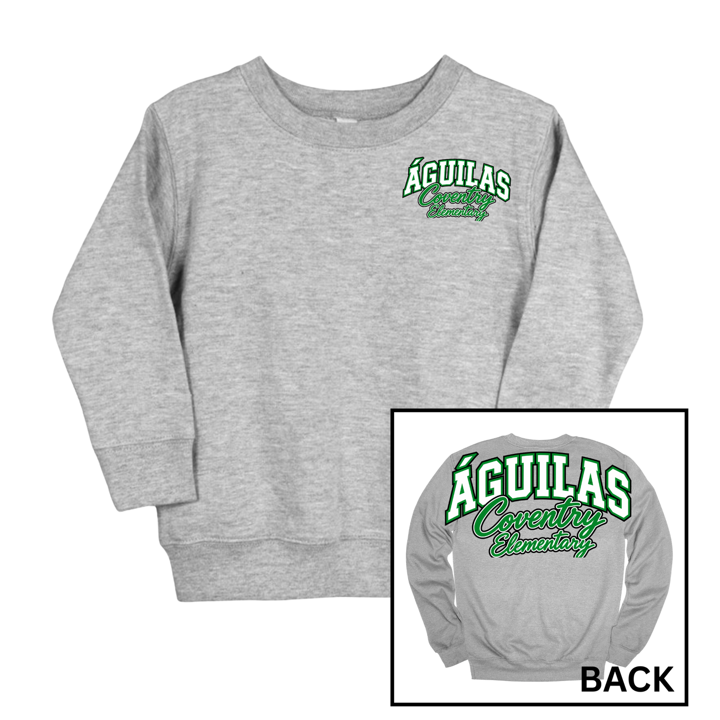Àguilas Wingspan  | Youth Fleece Crewneck