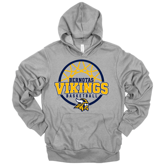 Vikings Basketball Hoop | Hooded Sweatshirt