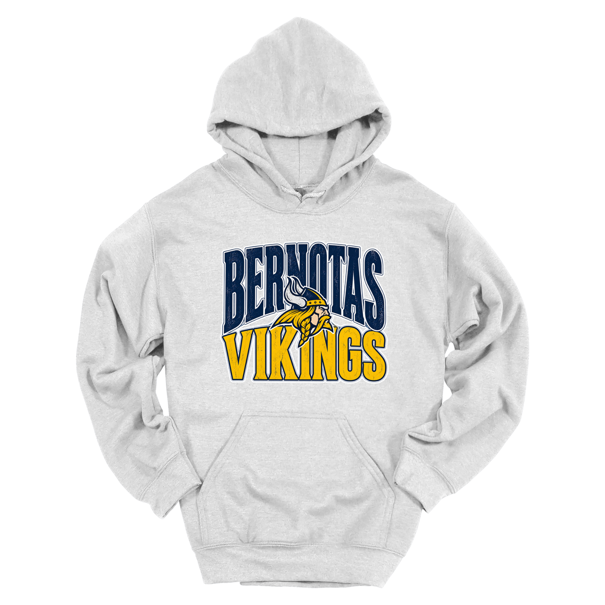Bernotas Vikings Mascot | Youth Hooded Sweatshirt