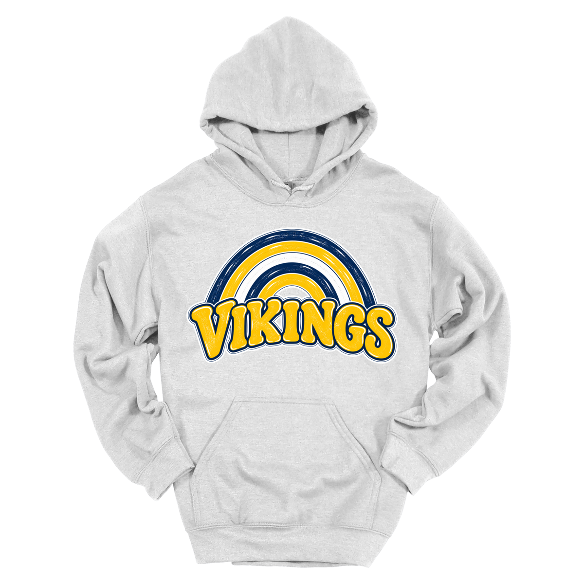 Vikings Rainbow | Youth Hooded Sweatshirt