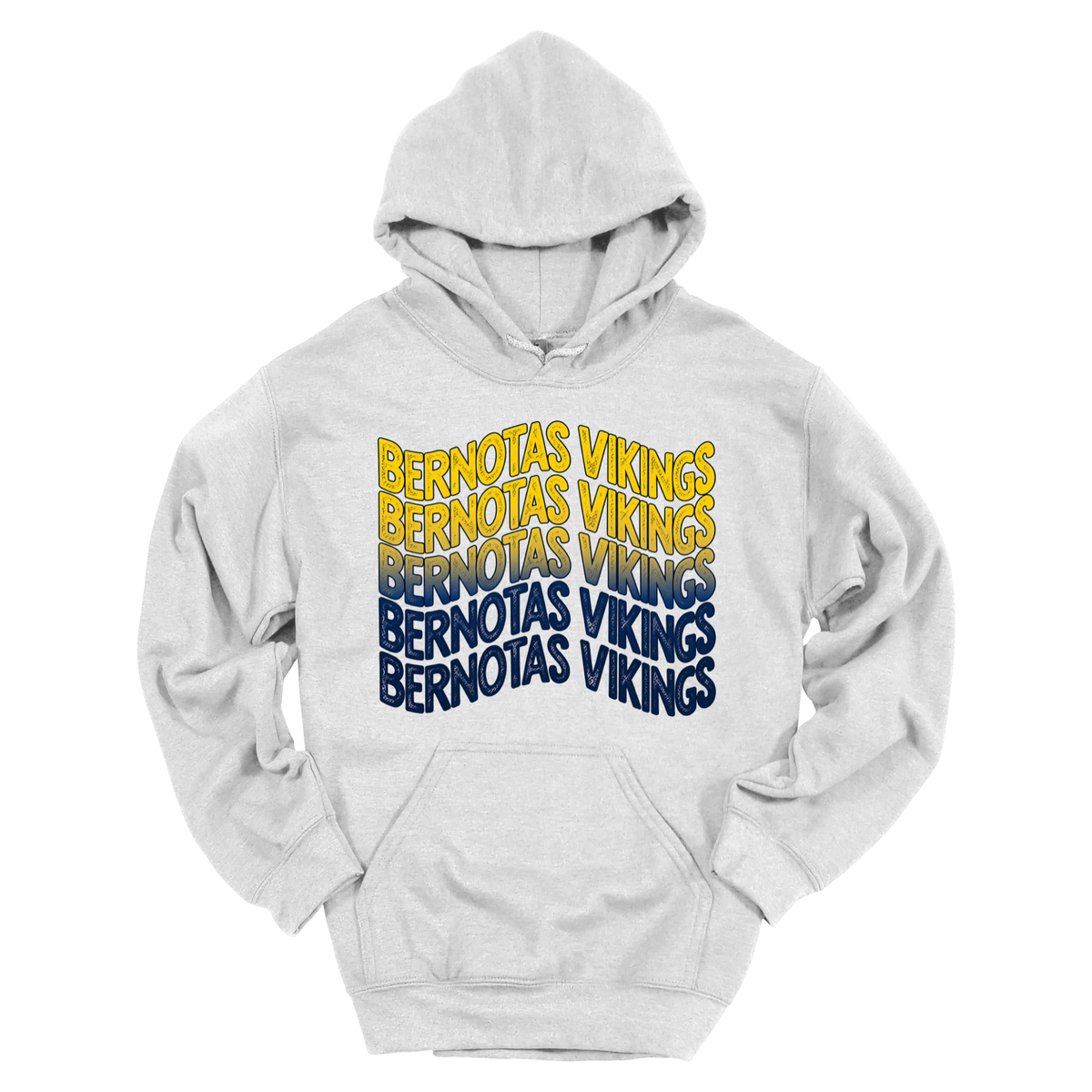 Wavy Bernotas Vikings | Youth Hooded Sweatshirt