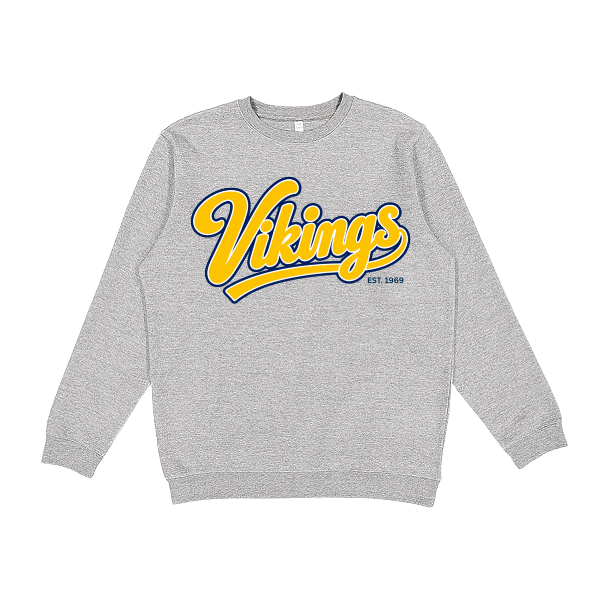 Vikings, Est. 1969 | Youth Fleece Crewneck