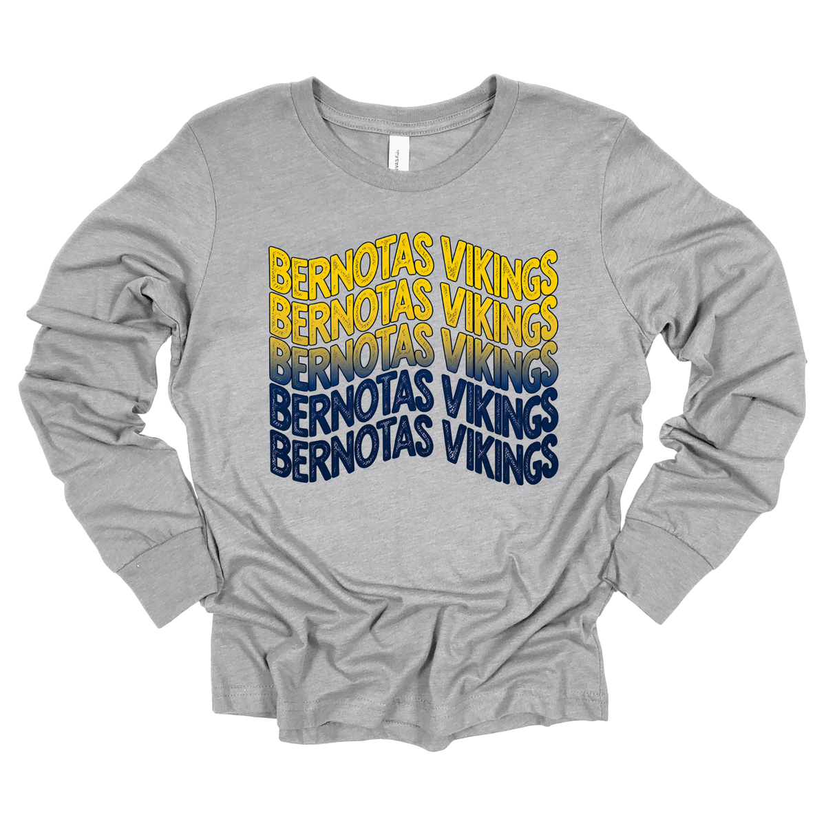Wavy Bernotas Vikings | Long Sleeve Tee