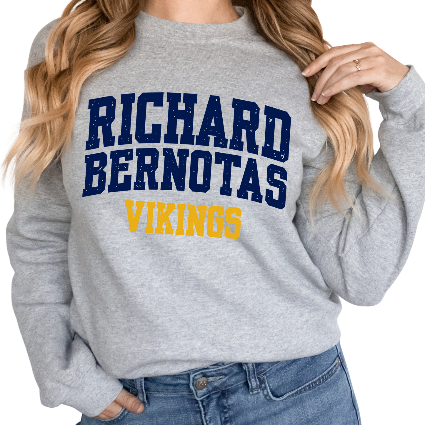 Richard Bernotas Vikings | Adult Crewneck