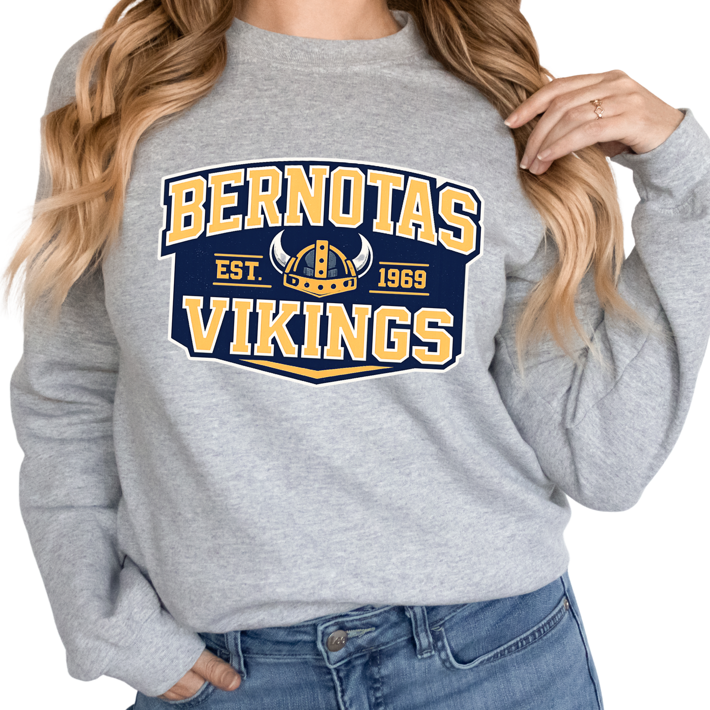 Bernotas Vikings | Adult Crewneck