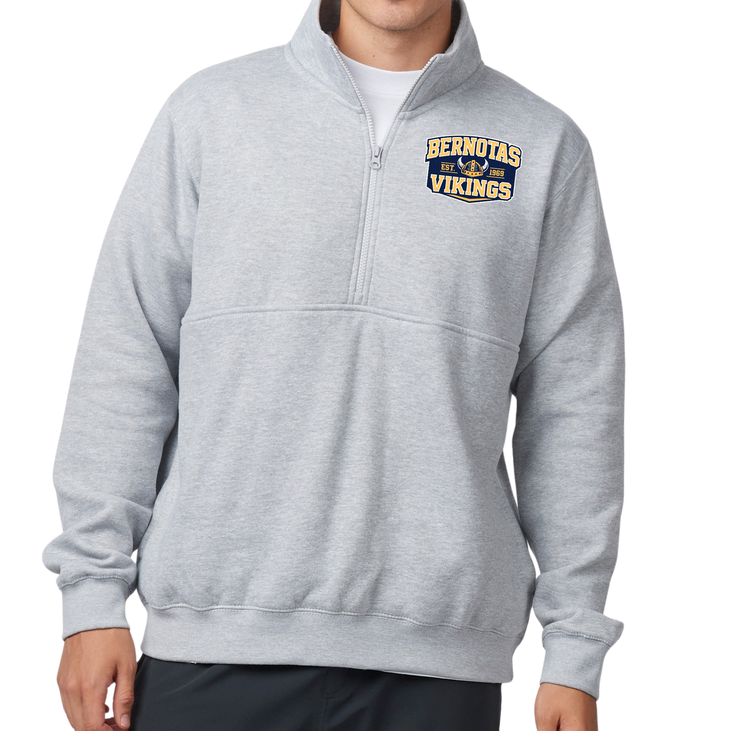 Bernotas Vikings | Quarter Zip Fleece
