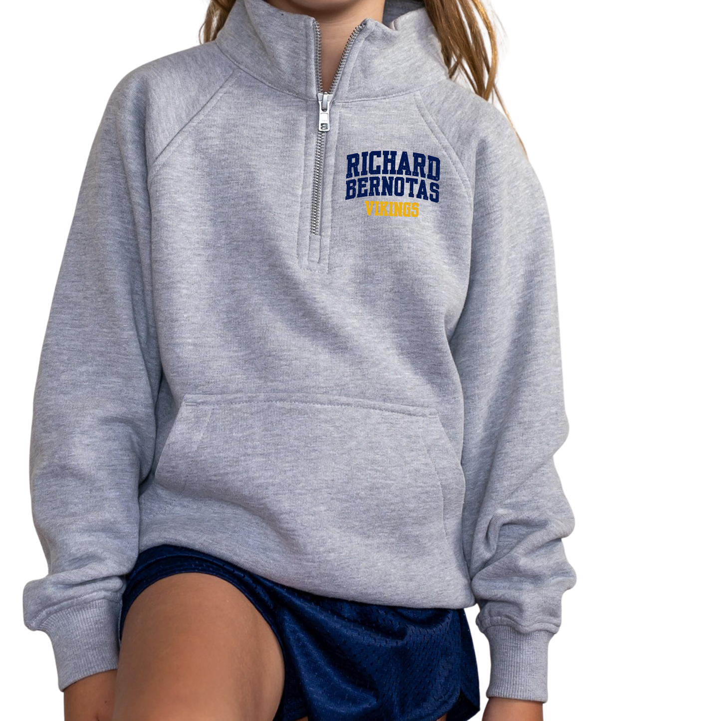 Richard Bernotas Vikings | Youth Quarter Zip