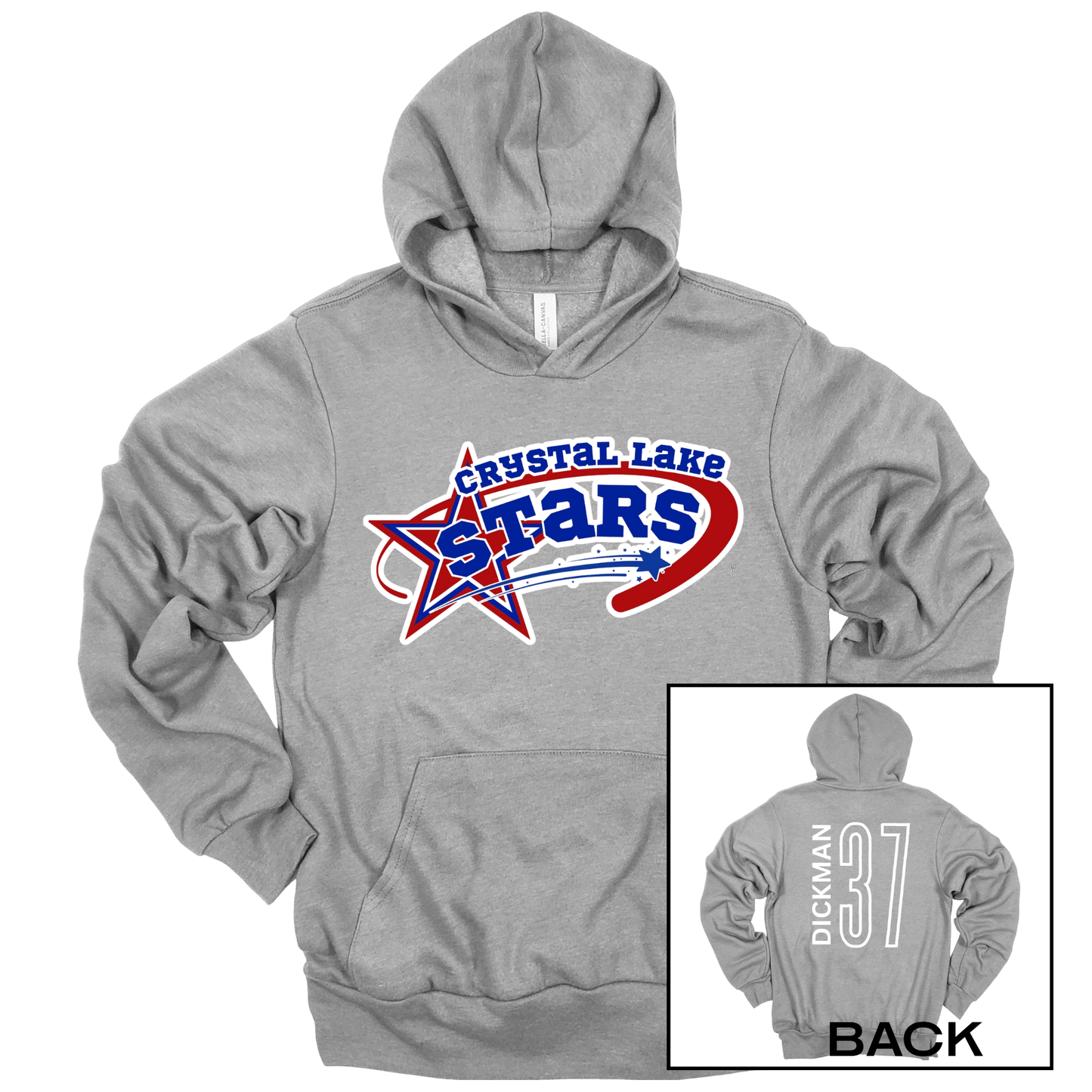 CL Stars Baseball | Adult Hooded Sweatshirt