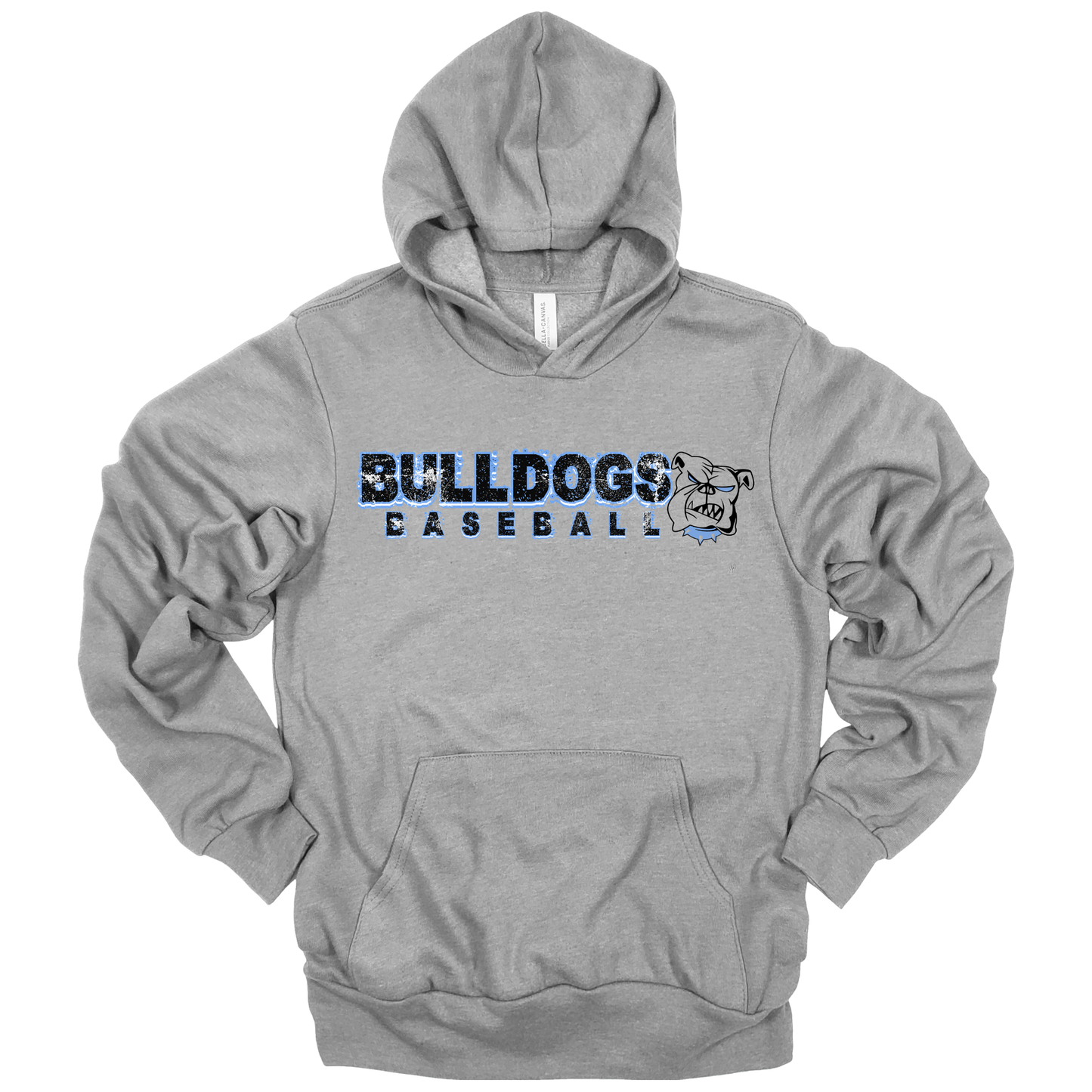 Bulldogs Baseball | Adult Hooded Sweatshirt
