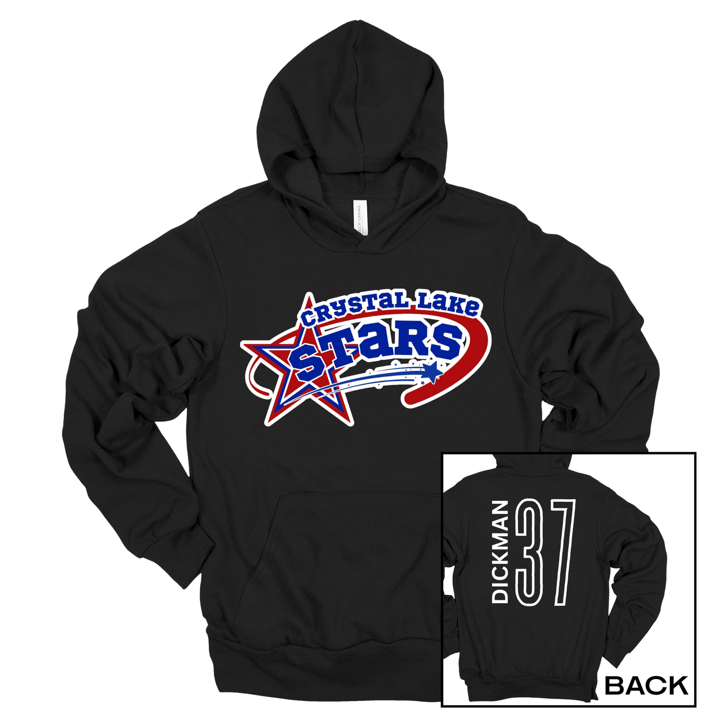 CL Stars Baseball | Adult Hooded Sweatshirt