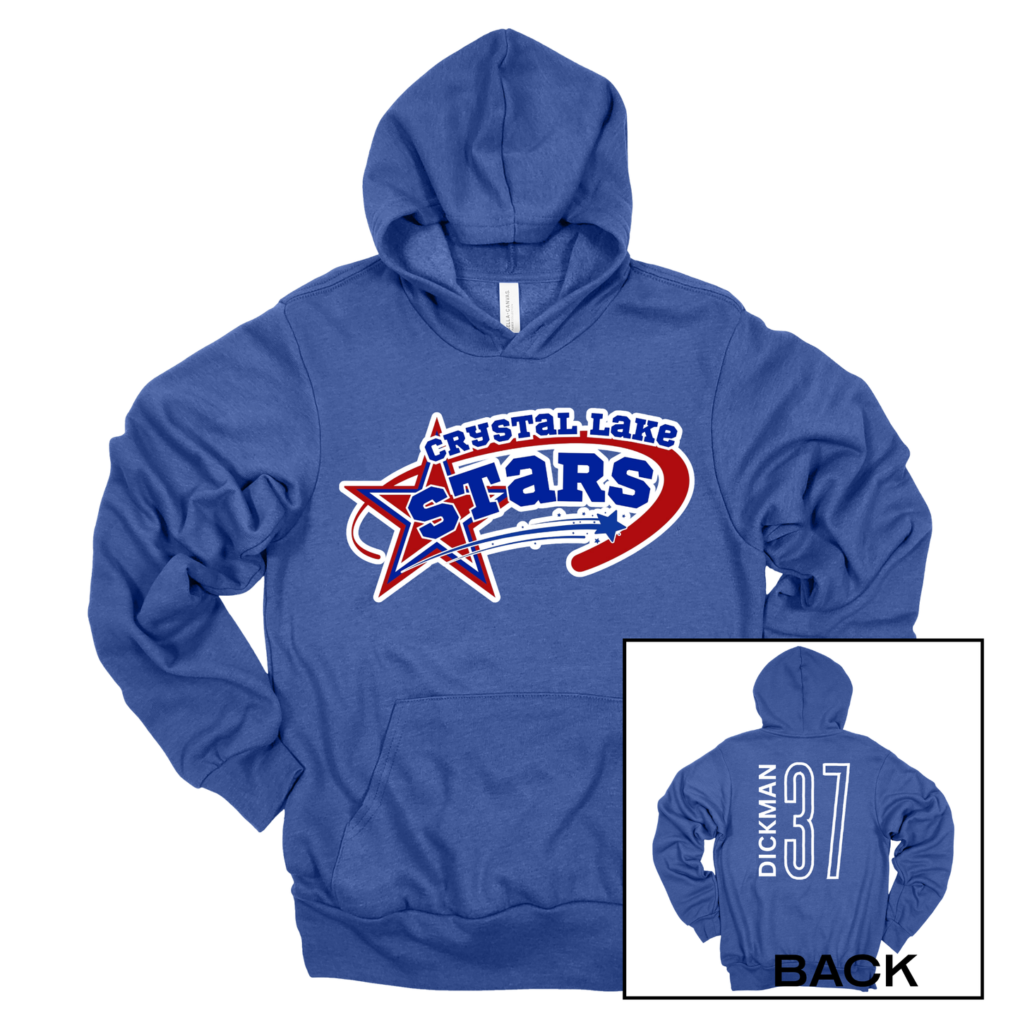CL Stars Baseball | Adult Hooded Sweatshirt