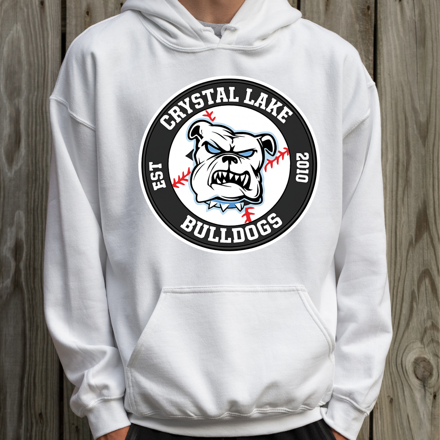 Bulldogs Logo | Adult Hooded Sweatshirt