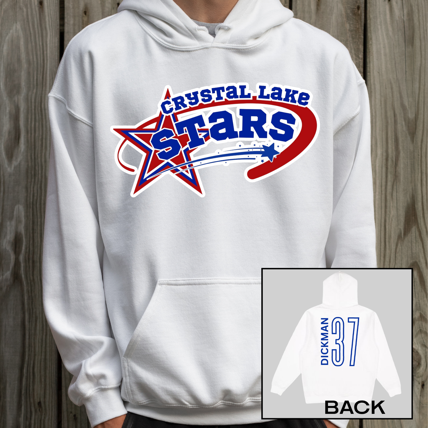 CL Stars Baseball | Adult Hooded Sweatshirt