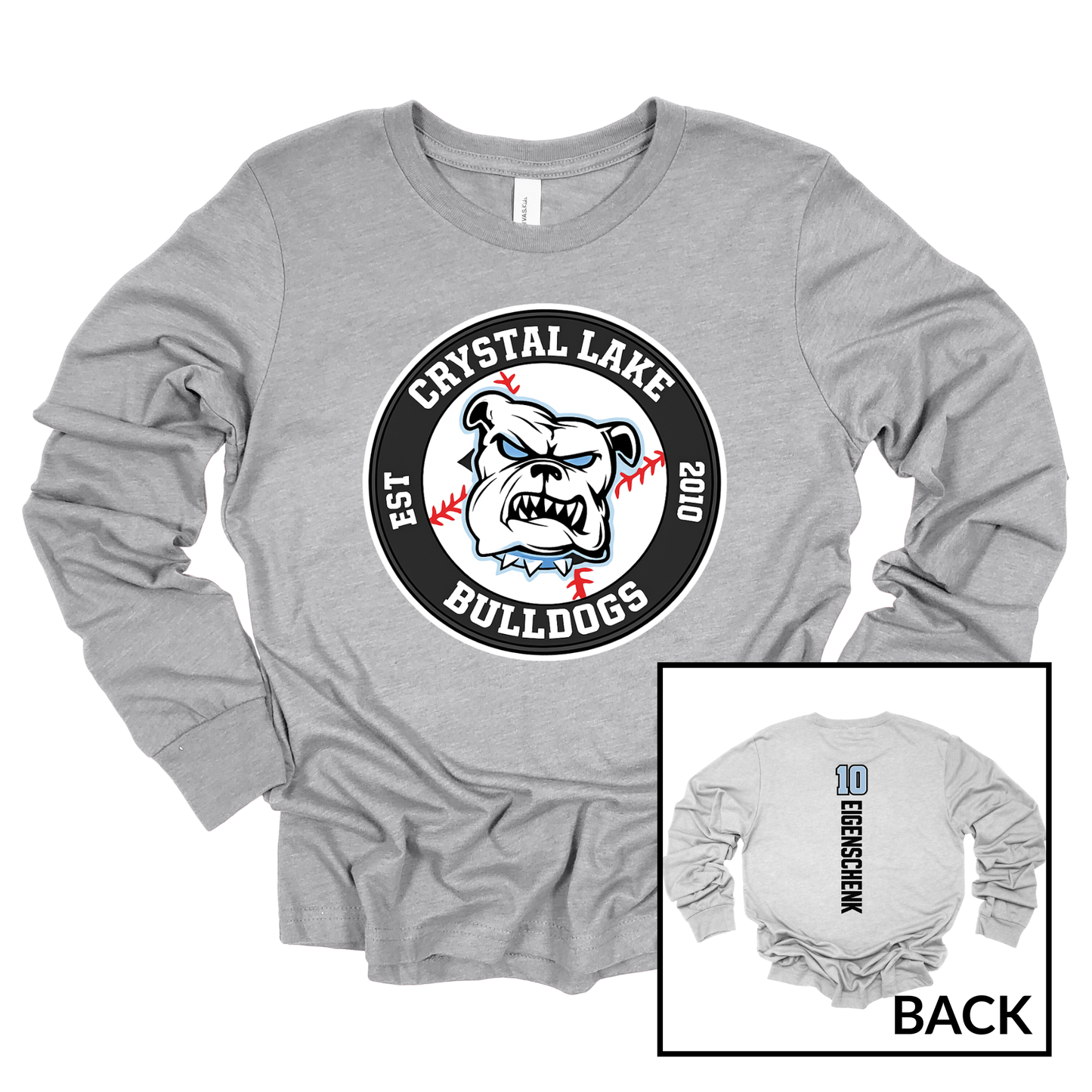 Bulldogs Logo | Long Sleeve Tee