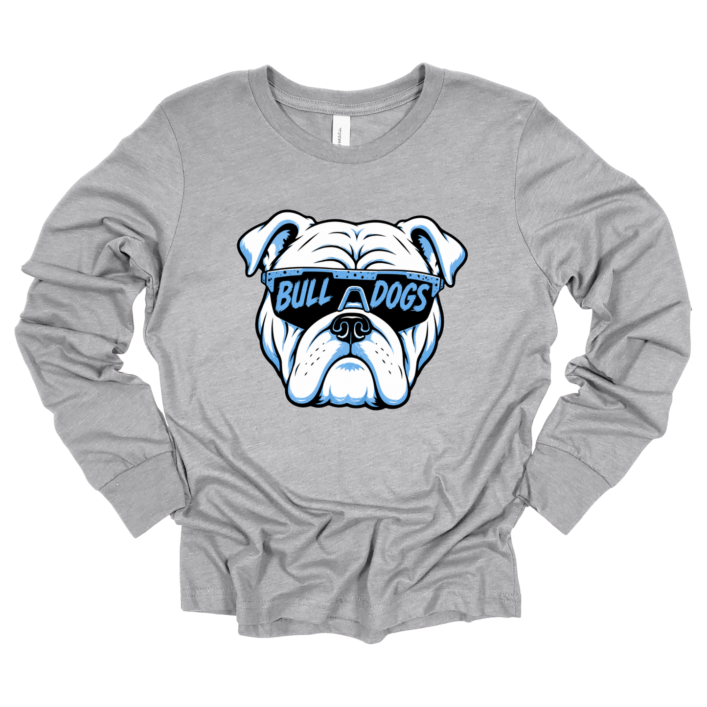 Bulldog Glasses | Long Sleeve Tee