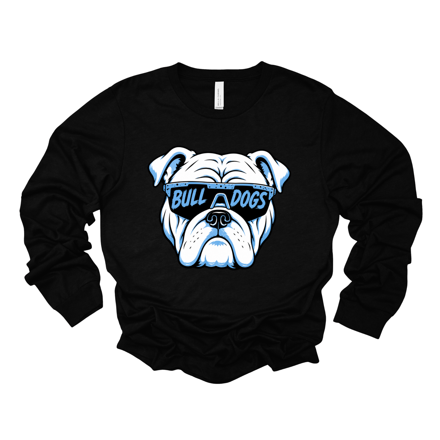 Bulldog Glasses | Long Sleeve Tee