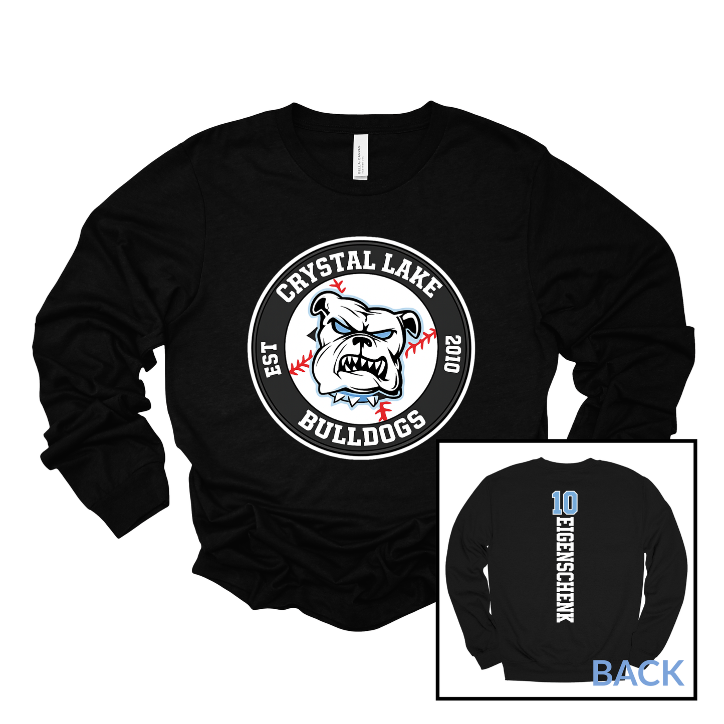 Bulldogs Logo | Long Sleeve Tee
