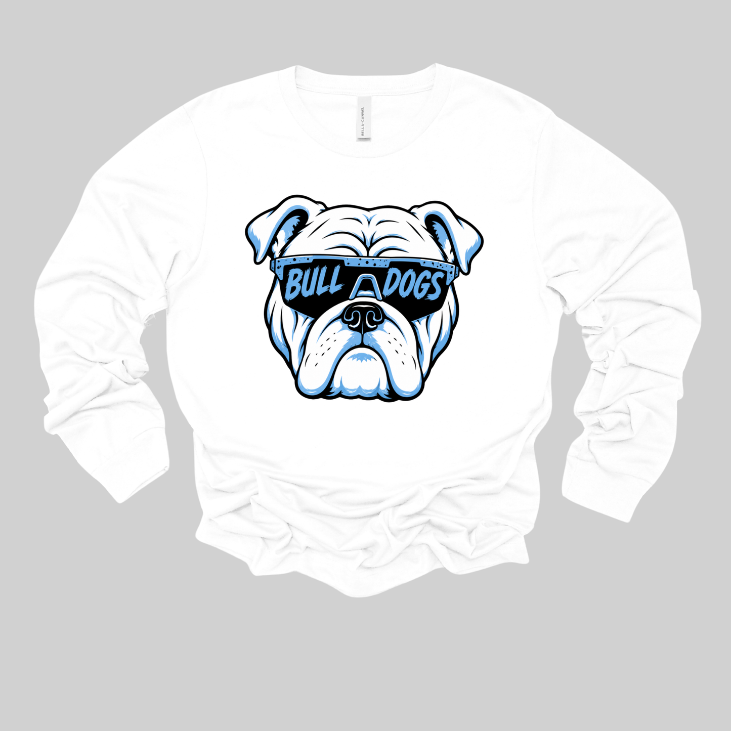 Bulldog Glasses | Long Sleeve Tee