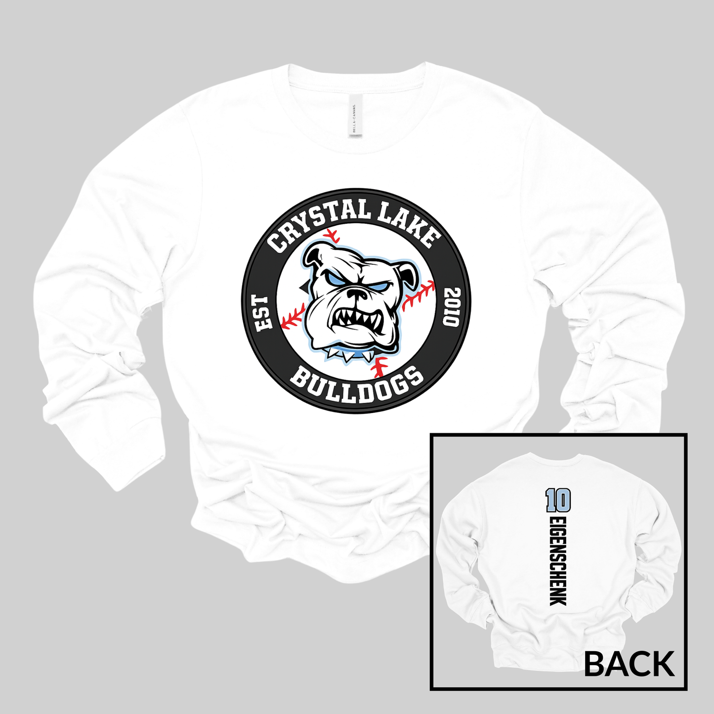 Bulldogs Logo | Long Sleeve Tee