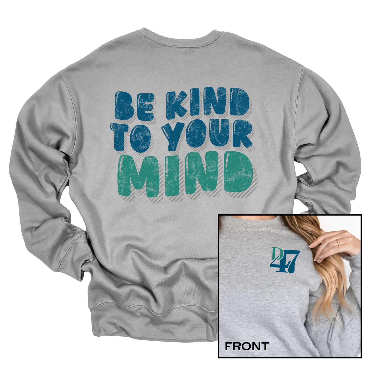 NEW! Be Kind to Your Mind | Adult Crewneck