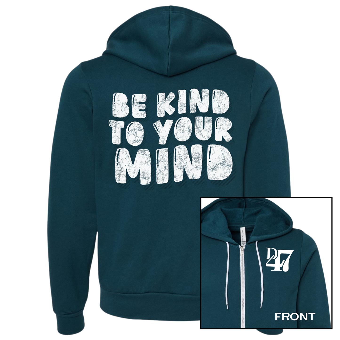 NEW! Be Kind to Your Mind | Adult Full Zip