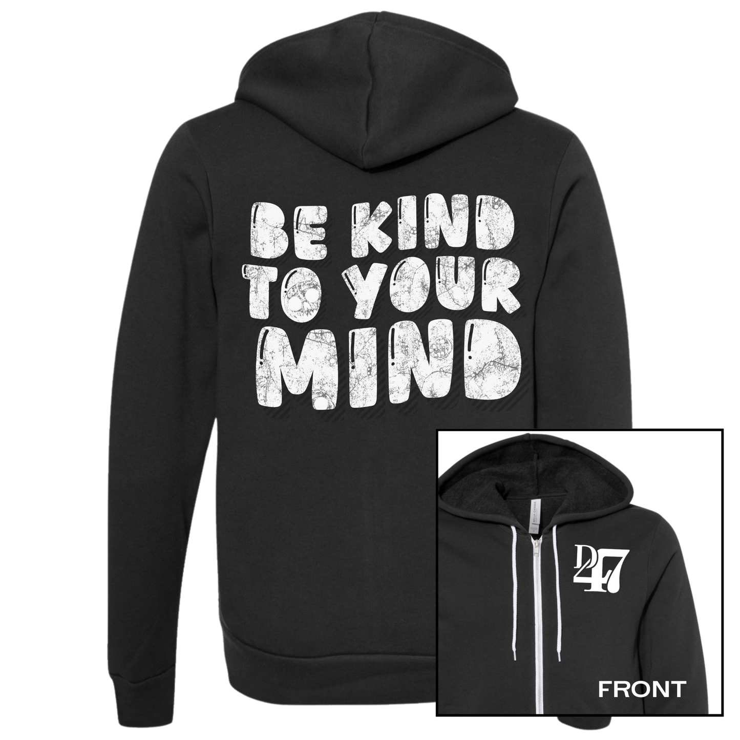 NEW! Be Kind to Your Mind | Adult Full Zip