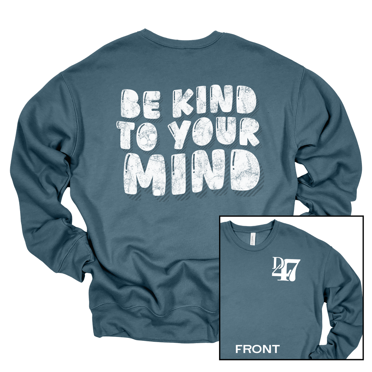 NEW! Be Kind to Your Mind | Adult Crewneck