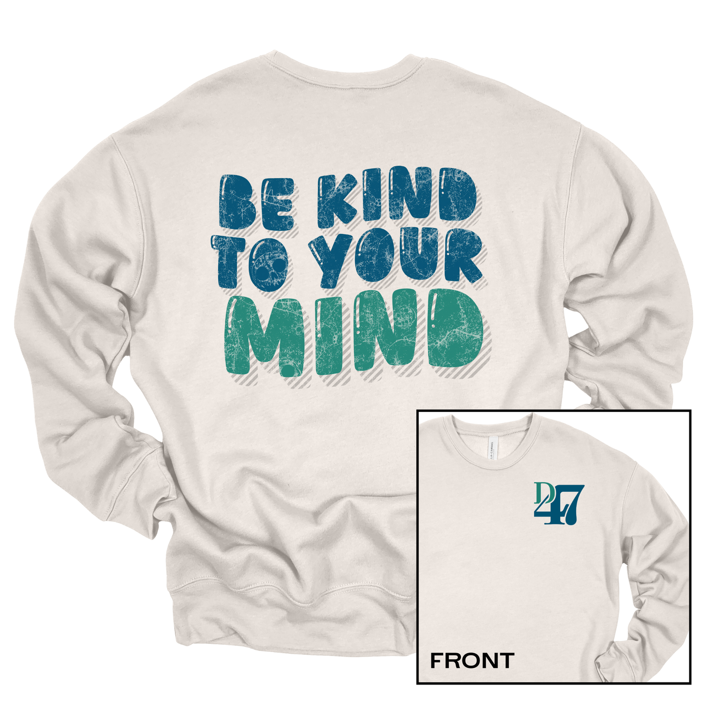 NEW! Be Kind to Your Mind | Adult Crewneck
