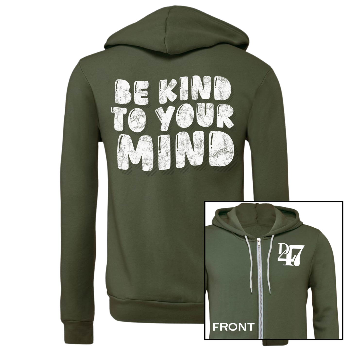 NEW! Be Kind to Your Mind | Adult Full Zip