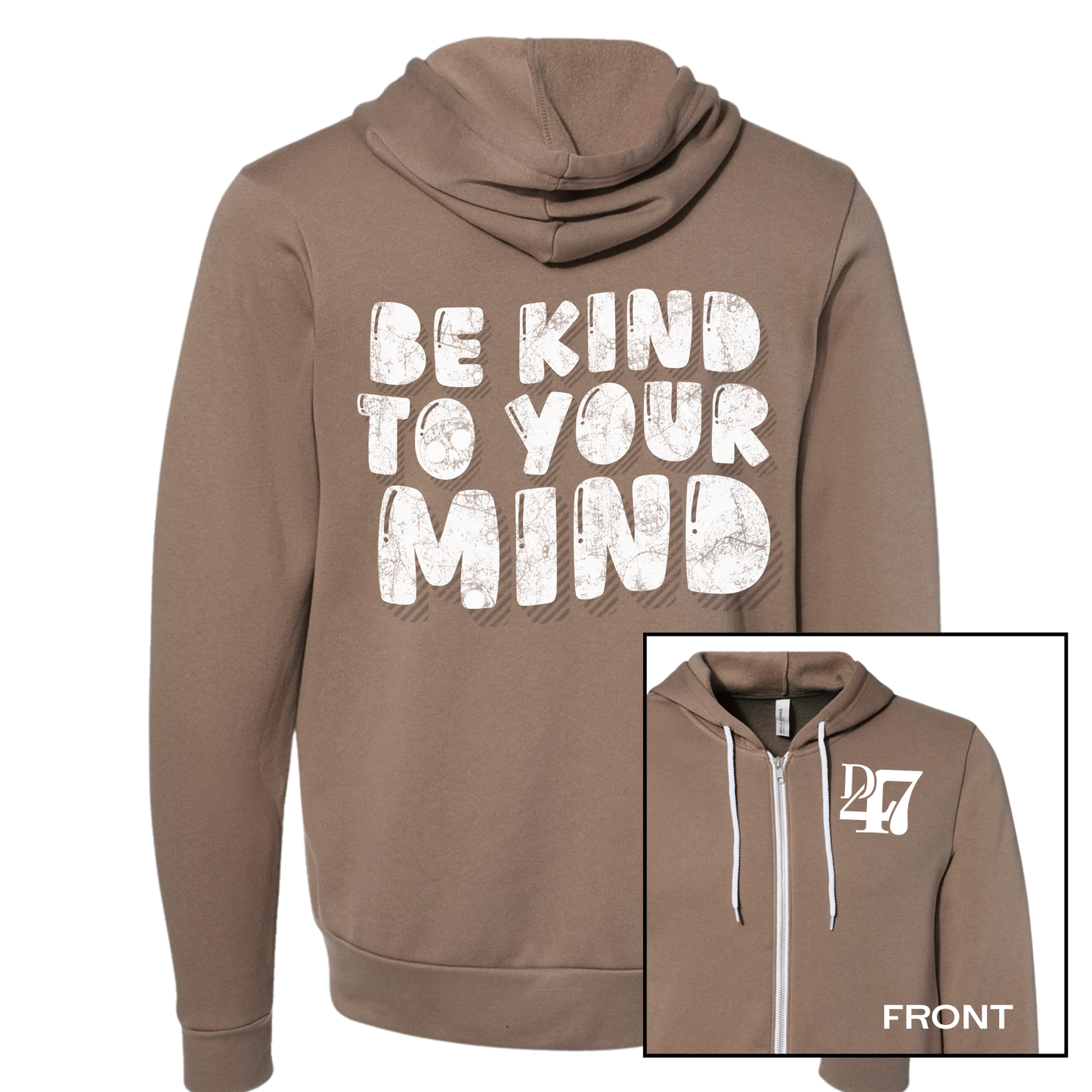 NEW! Be Kind to Your Mind | Adult Full Zip