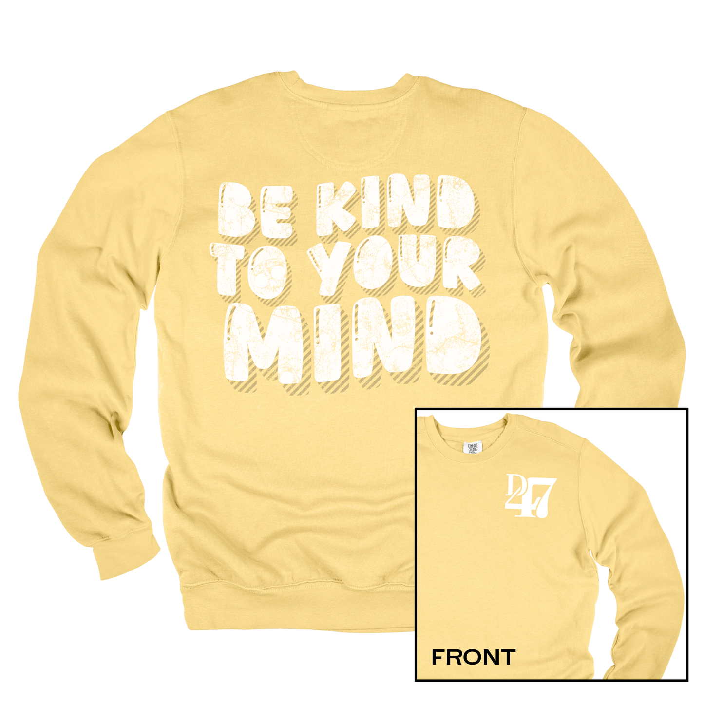 NEW! Be Kind to Your Mind | Adult Crewneck