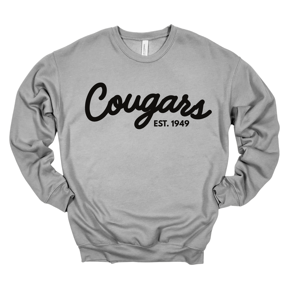 Cougars Puff | Adult Crewneck