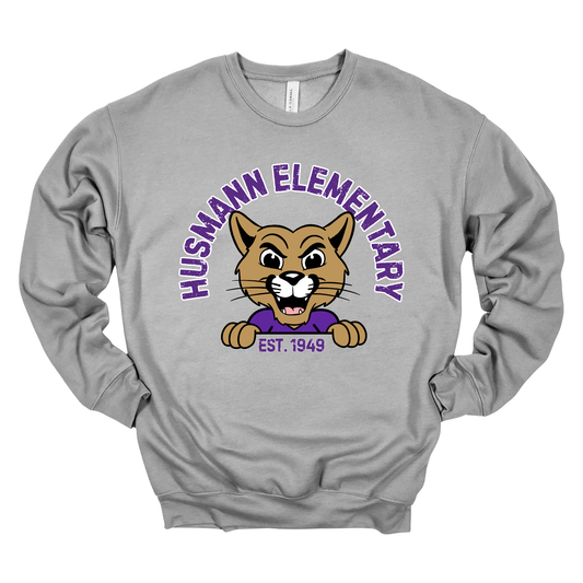 Husmann Elementary, Est. 1949 | Adult Crewneck