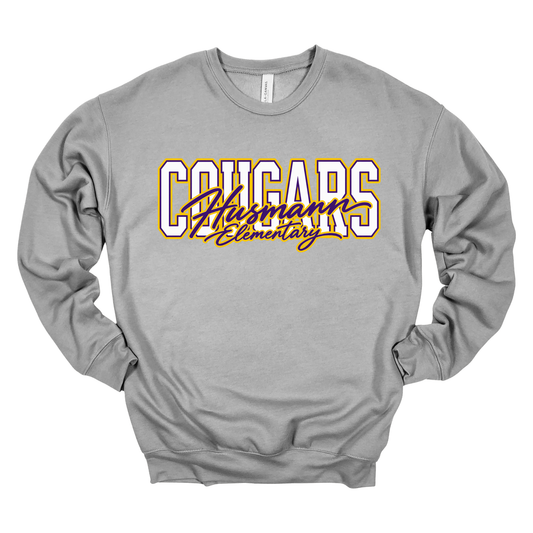 Cougars | Adult Crewneck