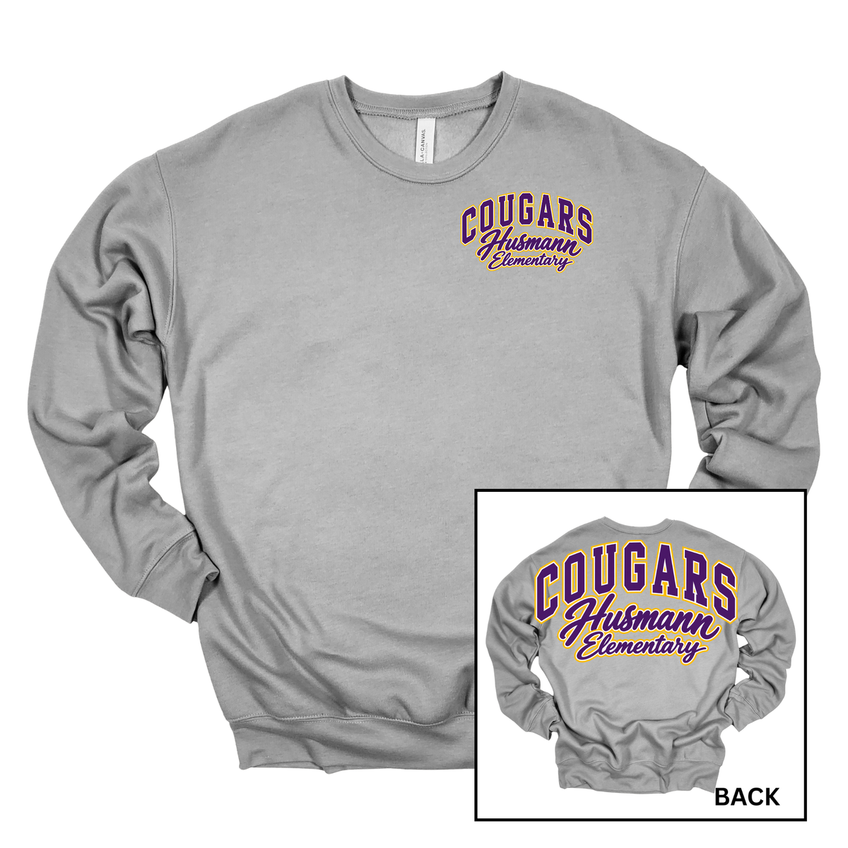 Cougars Wingspan | Adult Crewneck